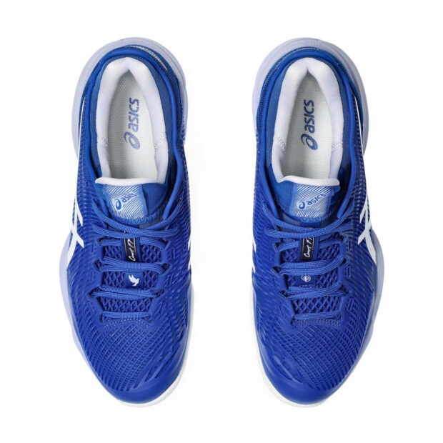 Asics Court FF 3 NOVAK Court Shoes (Blue/Fresh Air) - Image 6