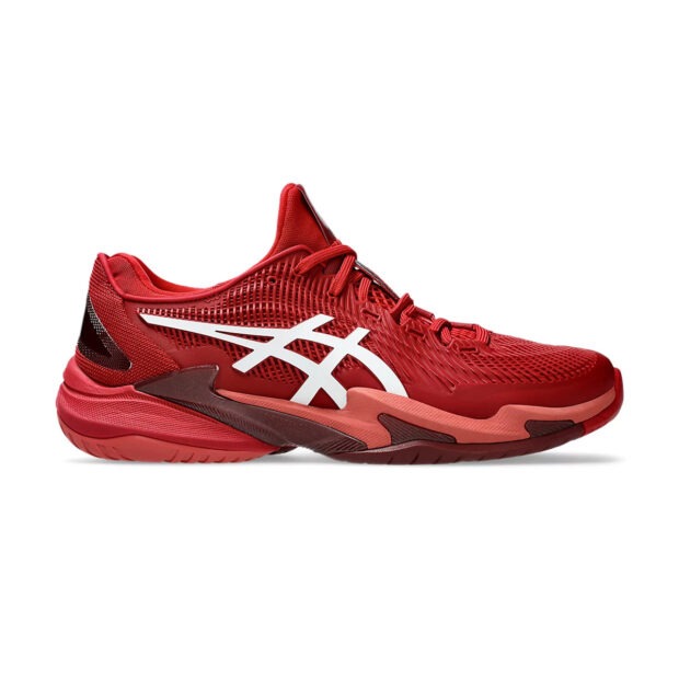 Asics Court FF 3 NOVAK Court Shoes (Cranberry/White)