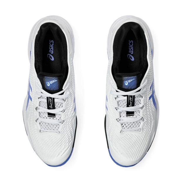 Asics Court FF 3 Court Shoes (White/Sapphire) - Image 6