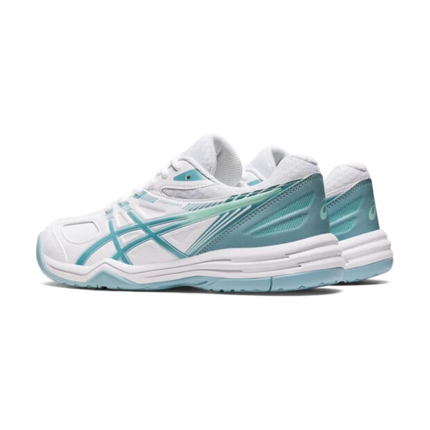 Asics Court Slide 2 Court Shoes (White/Smoke Blue) - Image 3