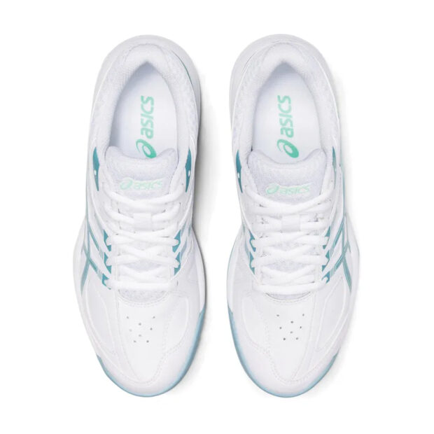 Asics Court Slide 2 Court Shoes (White/Smoke Blue) - Image 6