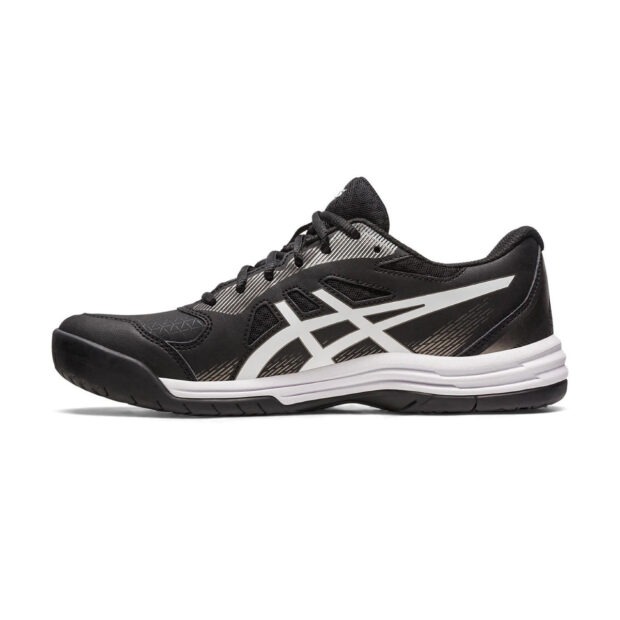 Asics Court Slide 3 Court Shoes (Black/White) - Image 2