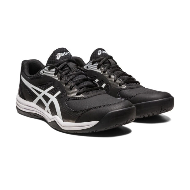 Asics Court Slide 3 Court Shoes (Black/White) - Image 3