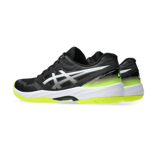 Asics Gel Court Hunter 3 Court Shoes (Black/White) - Image 4