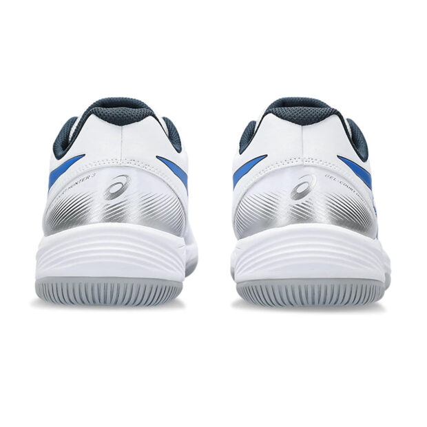 Asics Gel Court Hunter 3 Court Shoes (White/Blue) - Image 5