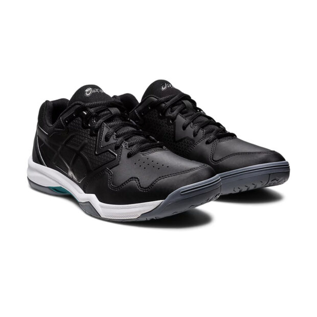 Asics Gel Dedicate 7 Court Shoes (Black/Gunmetal) - Image 3