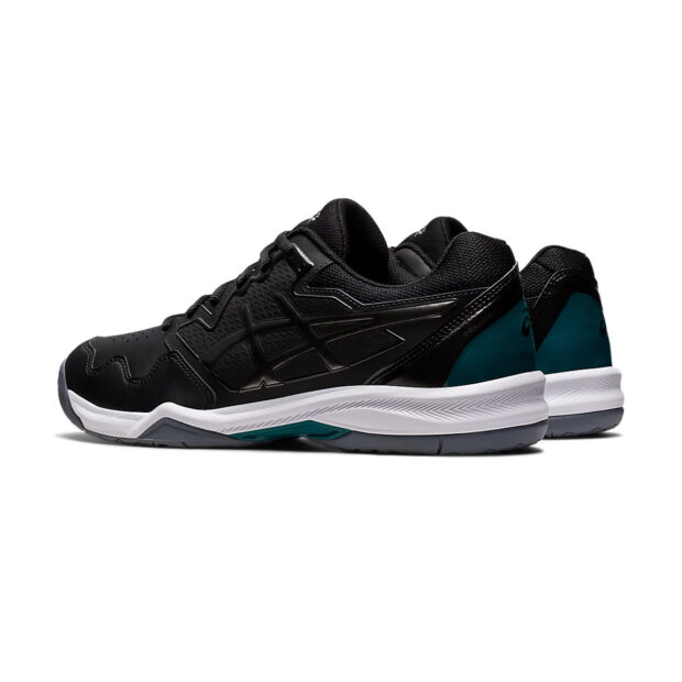 Asics Gel Dedicate 7 Court Shoes (Black/Gunmetal) - Image 4