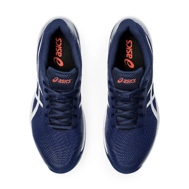 Asics Gel Game 9 Court Shoes (Blue Expanse/White) - Image 6