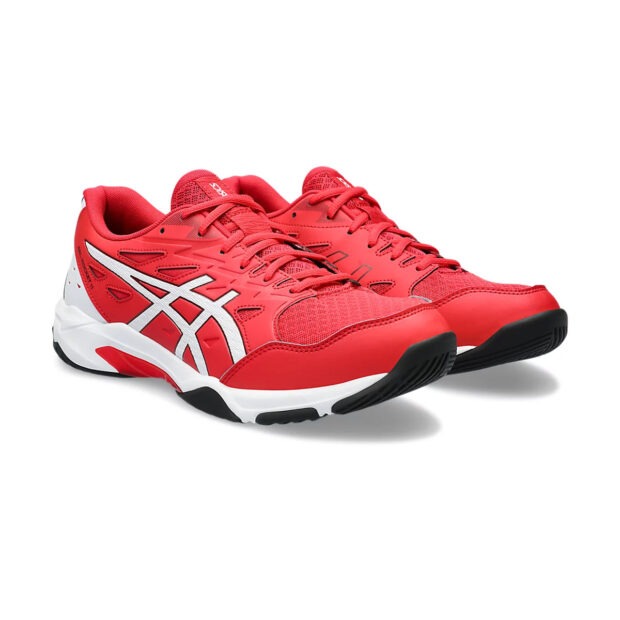 Asics Gel Rocket 11 Court Shoes (Classic Red/White) - Image 3