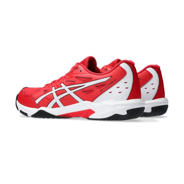 Asics Gel Rocket 11 Court Shoes (Classic Red/White) - Image 4