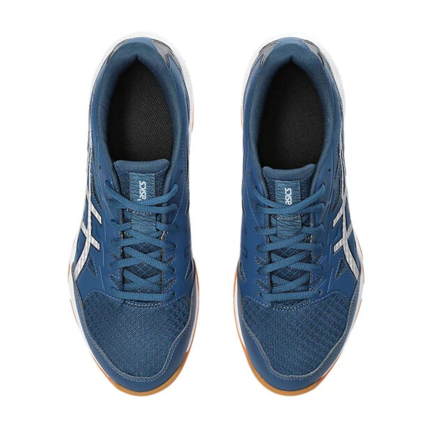 Asics Gel Rocket 11 Court Shoes (Mako Blue/White) - Image 6