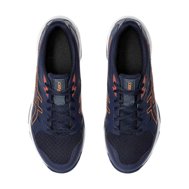 Asics Gel Rocket 11 Court Shoes (Peacoat/Shocking Orange) - Image 6