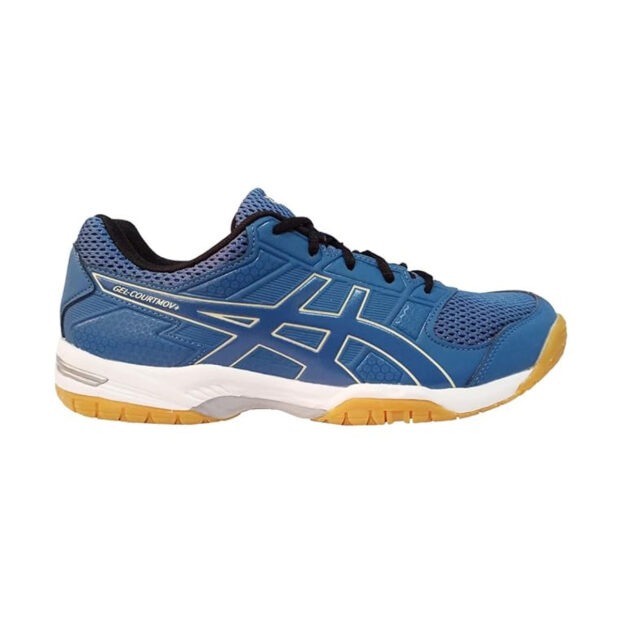 Asics Gel CourtMov+ Court Shoes (Azure/Butter)