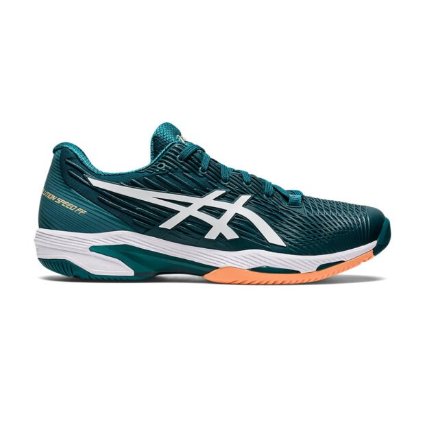 Asics Solution Speed FF 2 Court Shoes (Velvet Pine/White)