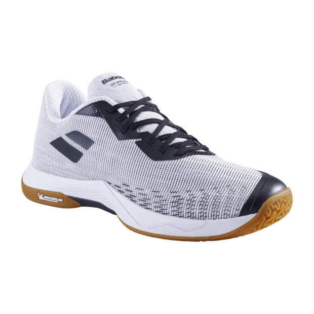 Babolat Shadow Spirit 2 Badminton Shoes (White/Black)