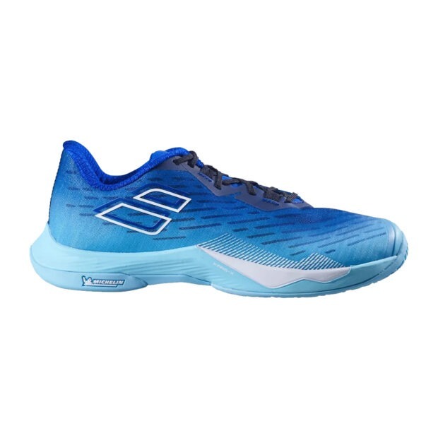 Babolat Shadow Tour 5 Badminton Shoes (Ceramic/Blue) - Image 2