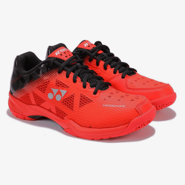 YONEX Power Cushion SHB 50 EX Badminton Shoes (Red/Black)