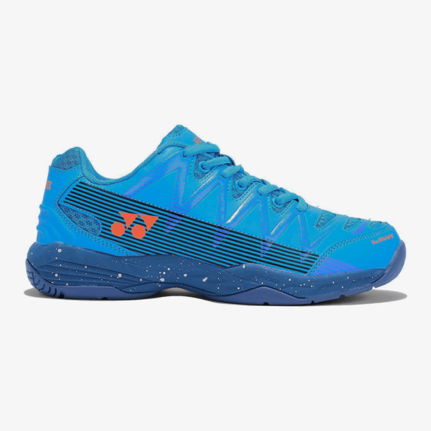 YONEX Dominant Badminton Shoes (Digital Aqua/ Dark Indigo/ Bright Coral) - Image 2