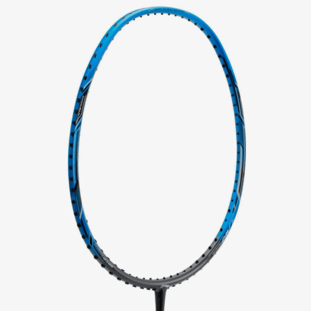 Li-Ning 3D CALIBAR X Combat (Charcoal/Blue) Badminton Racket - Image 3