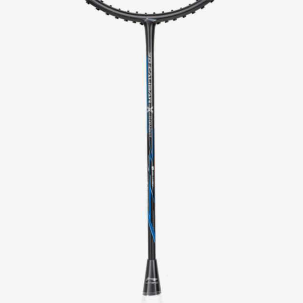 Li-Ning 3D CALIBAR X Combat (Charcoal/Blue) Badminton Racket - Image 2