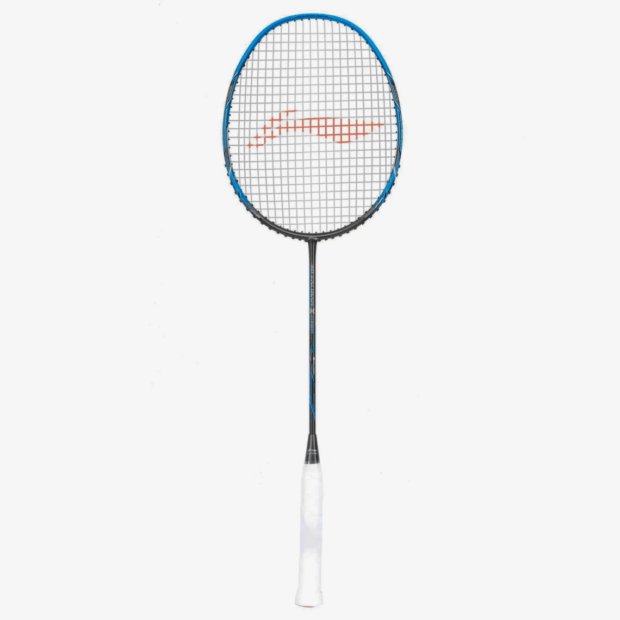 Li-Ning 3D CALIBAR X Combat (Charcoal/Blue) Badminton Racket - Image 6