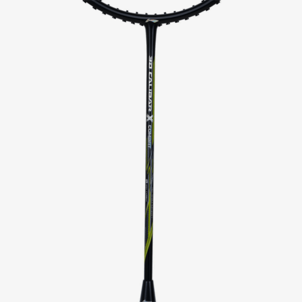 Li-Ning 3D CALIBAR X Combat (Black/Lime) Badminton Racket - Image 5