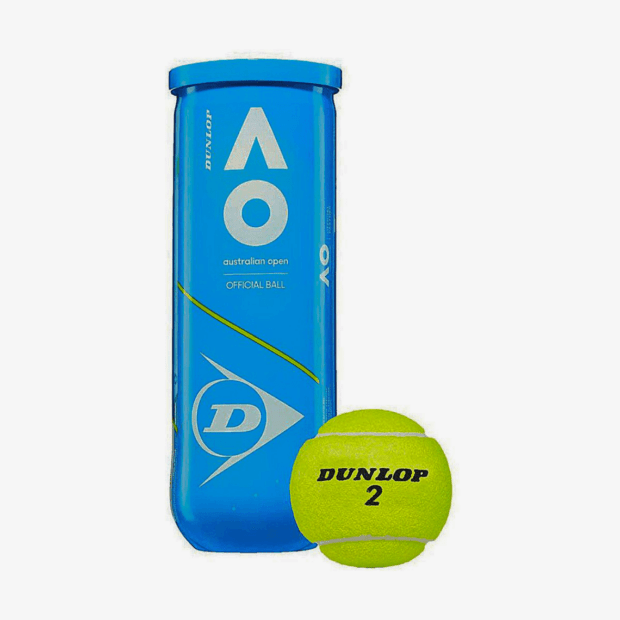 Dunlop AO Tennis Ball Can (3 Balls)