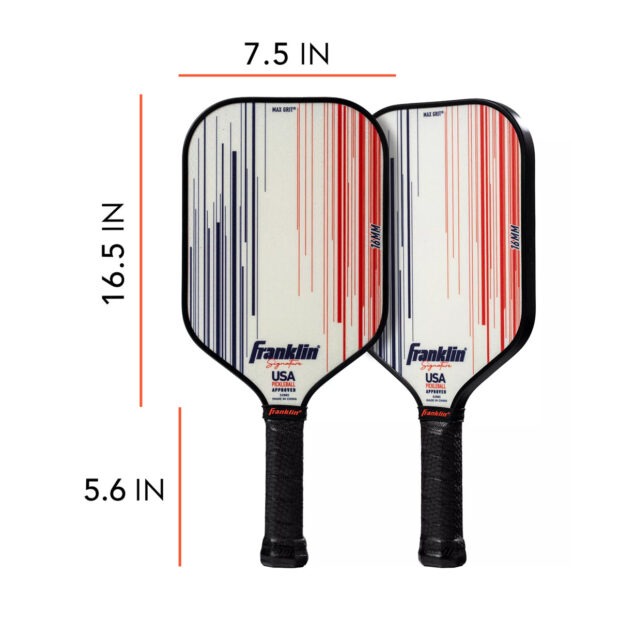 Franklin Signature Pro Pickleball Paddle (White) - 16 mm - Image 4