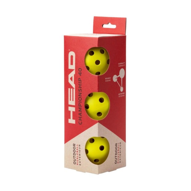 HEAD Championship 40 Outdoor Pickleball (Pack of 72) - Image 2