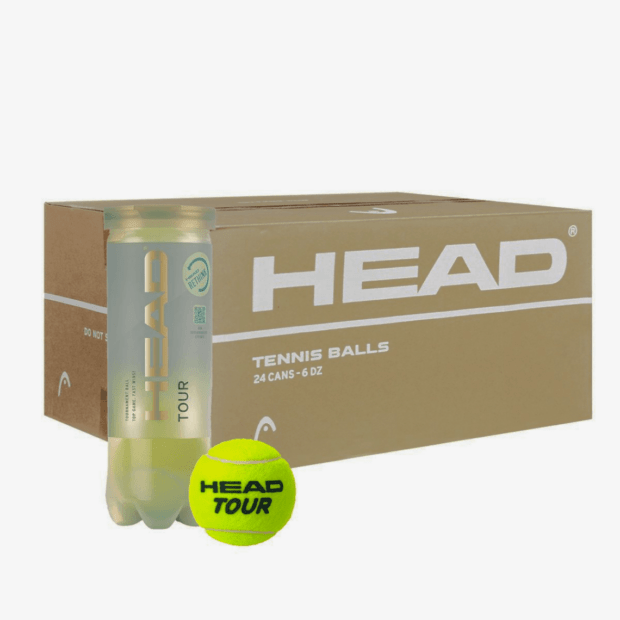 Head Tour Tennis Balls Can (72 Balls)