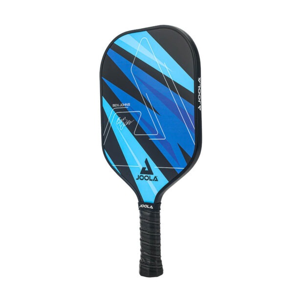 JOOLA Ben Johns Blue Lightning Pickleball Paddle Set (2 Paddles, 4 Balls & Bagpack) - Image 3