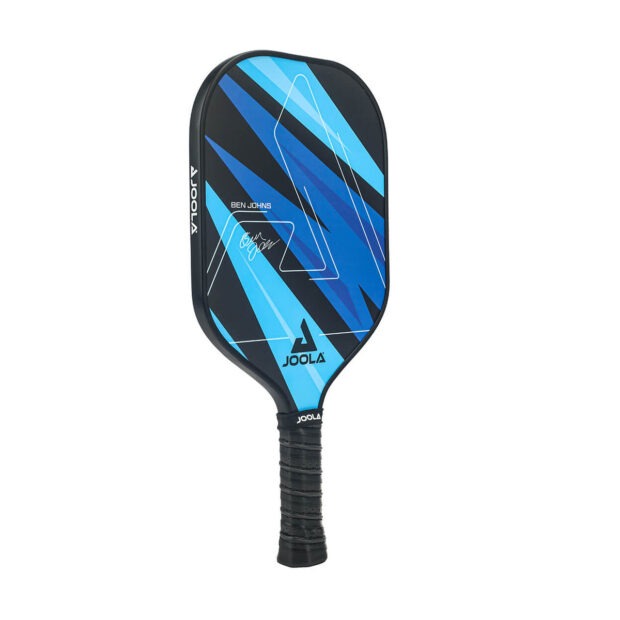 JOOLA Ben Johns Blue Lightning Pickleball Paddle Set (2 Paddles, 4 Balls & Bagpack) - Image 4