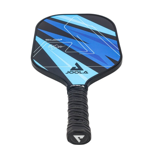 JOOLA Ben Johns Blue Lightning Pickleball Paddle Set (2 Paddles, 4 Balls & Bagpack) - Image 5