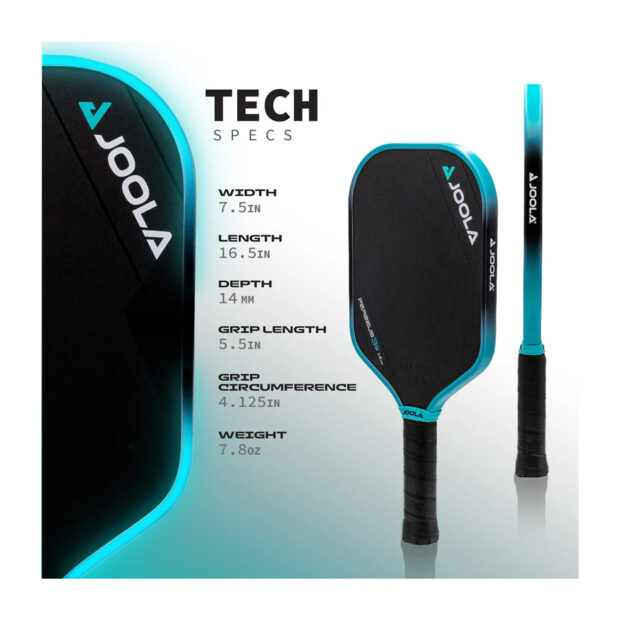 Joola Ben Johns Perseus 3S Pickleball Paddle (14 mm) - Image 8