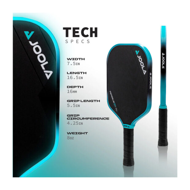 Joola Ben Johns Perseus 3S Pickleball Paddle (16 mm) - Image 8