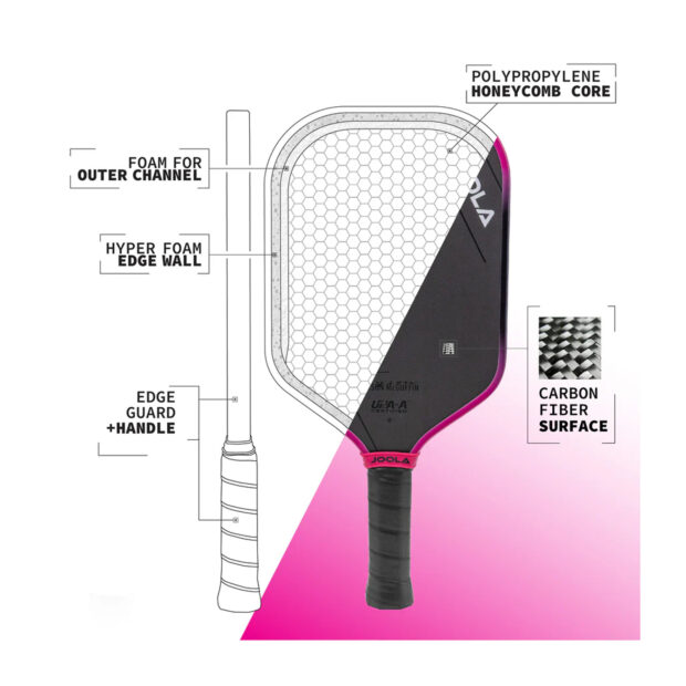 Joola Tyson McGuffin Magnus 3S Pickleball Paddle (14 mm) - Image 9