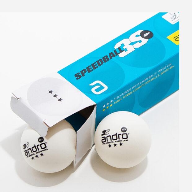 Andro Speed Ball 3 Star Table Tennis Balls (Pack of 72)