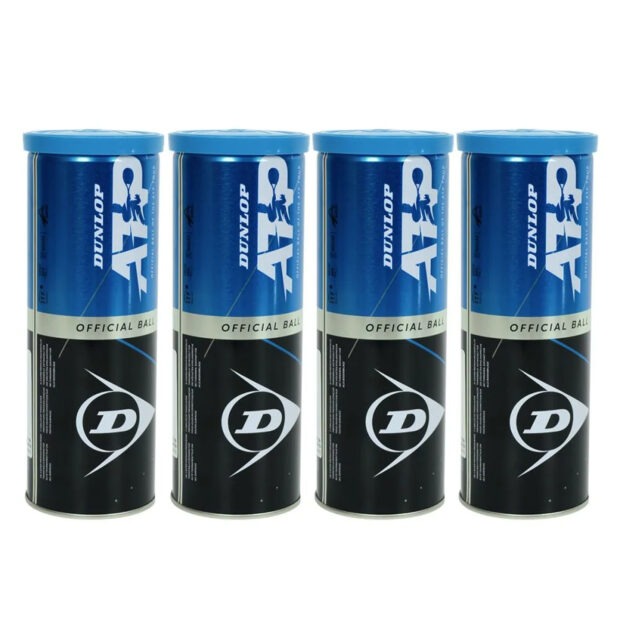 Dunlop ATP Tour Tennis Balls (12 Balls)