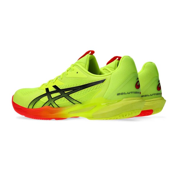 Asics Solution Speed FF3 PARIS Tennis Shoes (Safety Yellow/Black) - Image 4