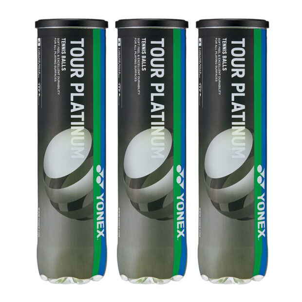 Yonex Tour Platinum Tennis Balls (12 Balls)