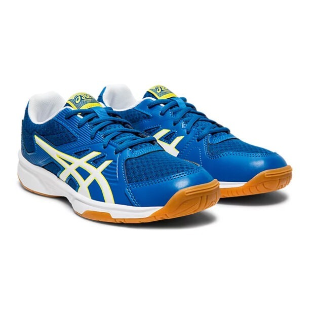 Asics Upcourt 3 Badminton Shoes (Lake Drive/White) - Image 3