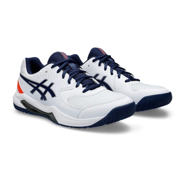 Asics Gel Dedicate 8 Tennis Shoes (Blue Expanse/White) - Image 3