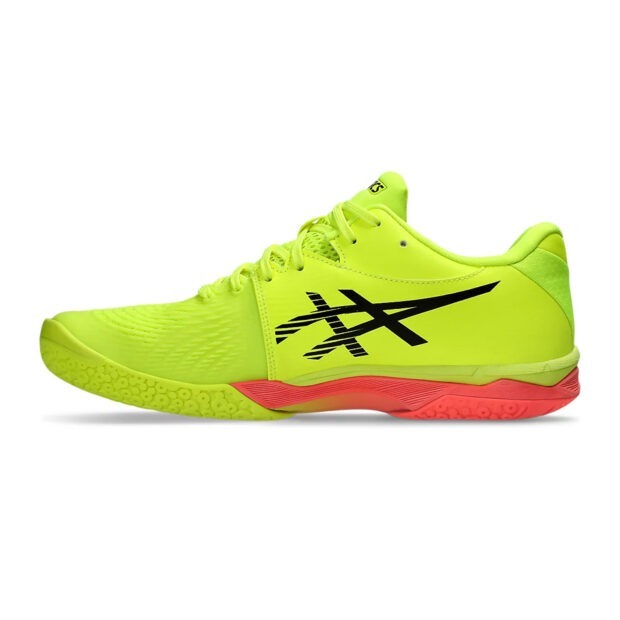 Asics Court Control FF3 Paris Badminton Shoes (Safety Yellow/Black) - Image 2