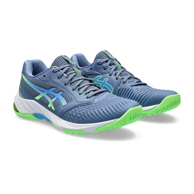 Asics Netburner Ballistic FF3 Badminton Shoes (Denim Blue/Waterscape) - Image 3