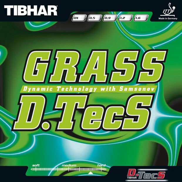 Tibhar GRASS D.TECS Table Tennis Rubber