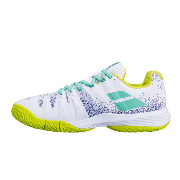 Babolat Sensa Women Padel Shoes (White/Spring) - Image 2