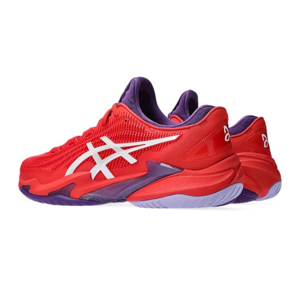 Asics Court FF3 Novak Tennis Shoes (Classic Red/White) - Image 4