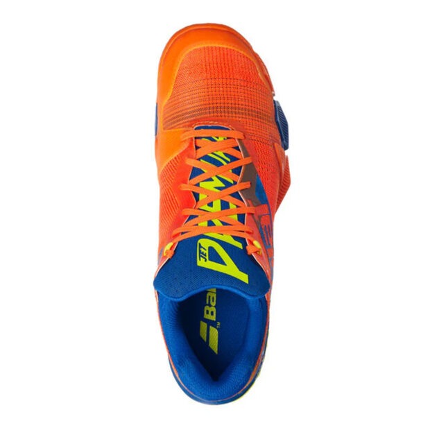 Babolat Jet Premura Padel Shoes (Orange/Dark Blue) - Image 4