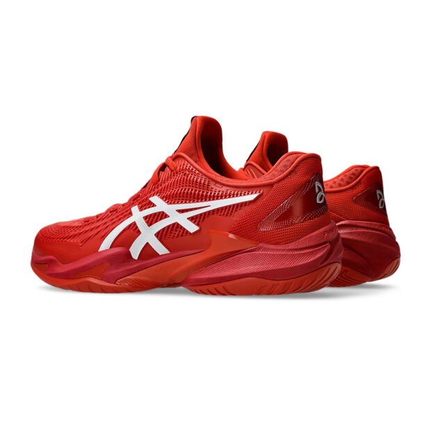 Asics Court FF3 Novak Tennis Shoes (Rust/White) - Image 4