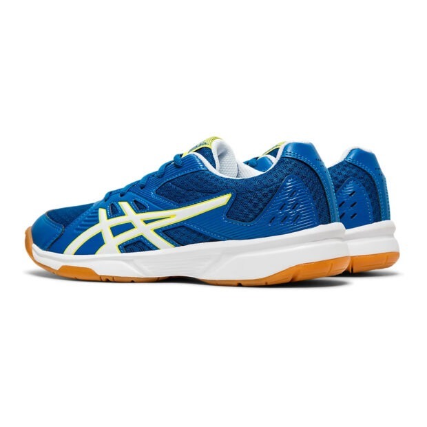 Asics Upcourt 3 Badminton Shoes (Lake Drive/White) - Image 4